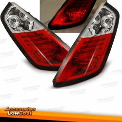 PILOTOS LED FIAT GRANDE PUNTO. COLOR  ROJO BLANCO