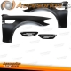 KIT 2 ALETAS PARA BMW F10 LOOK M5 BLACK DERECHA - IZQUIERDA