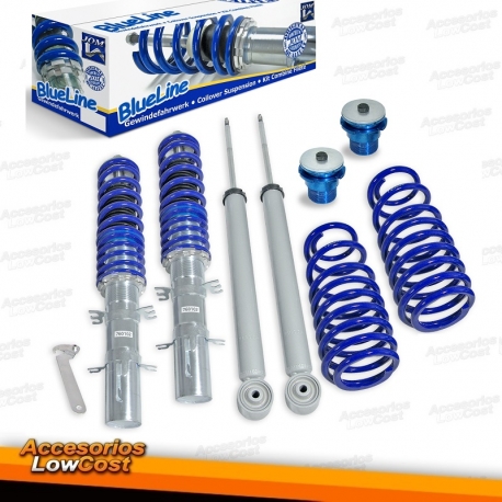 SUSPENSIÓN ROSCADA BLUE LINE VW GOLF 4 LEON A3 NEW BEETLE