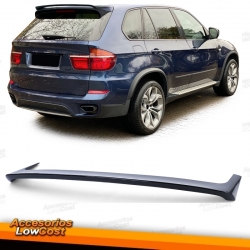 ALERON SPOILER PARA BMW X5 E70 06-13 LOOK HAMANN NEGRO BRILLO