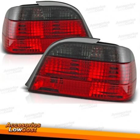 FAROLINS TRASEIROS / BMW E38 / 94-01 CINZA