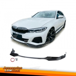 Spoiler delantero apto para BMW Serie 3 G20 G21 a partir de 18 performance negro brillante