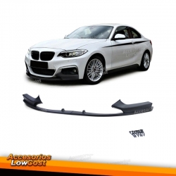 Spoiler delantero negro mate adecuado para BMW Serie 2 F22 F23 a partir del 12