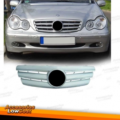 PARRILLA MERCEDES W203 (00-07) SPORTLOOK. CROMADO-PLATA