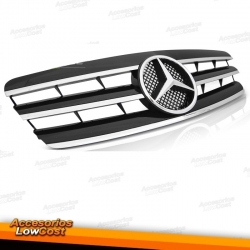 GRELHA MERCEDES W203 (00-07) SPORTLOOK. CROMADA / PRETA