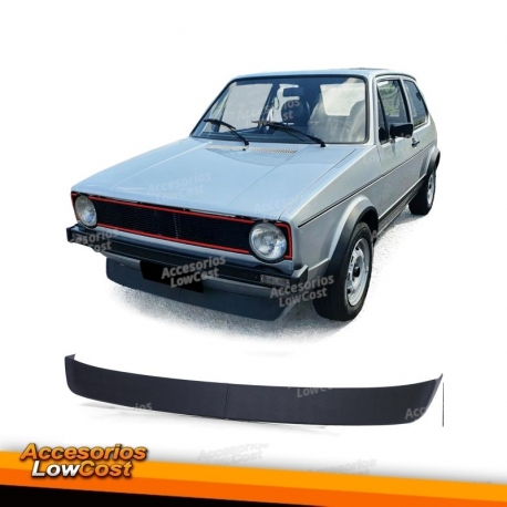 Spoiler delantero GTI lncho adecuado para VW Golf 1 74-83 + Cabrio Jetta Caddy 1