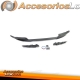 Spoiler dianteiro preto fosco adequado para BMW X6 F16 14-19