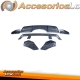 Kit de carrocería spoiler delantero y trasero negro brillante para BMW X5 F15 13-18