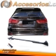 Spoiler de teto traseiro versão esportiva preto brilhante adequado para BMW X5 F15 13-18