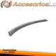 Spoiler traseiro esportivo preto brilhante com ABE para Mercedes Classe S W221 05-09