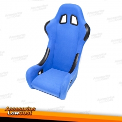 ASIENTO DEPORTIVO FIJO SPEEDWAY NEGRO.