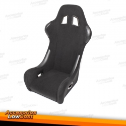 ASIENTO DEPORTIVO REPLICA TIPO BAKET SPARCO (NO ORIGINAL) COLOR NEGRO