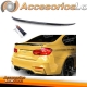 Spoiler traseiro esportivo com aparência de carbono adequado para BMW Série 3 sedan F30 F80 M3 11-19