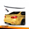 Spoiler traseiro esportivo com aparência de carbono adequado para BMW Série 3 sedan F30 F80 M3 11-19