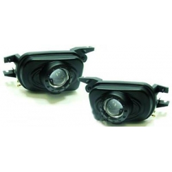 FAROS ANTINIEBLAS MERCEDES W203, 01->->- CON LENTE DEL PROYECTOR- CROMADO