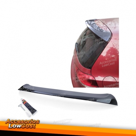 Spoiler traseiro preto brilhante para VW Golf 6 Sedan 09-13