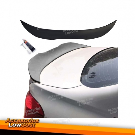 Spoiler trasero cola de pato negro mate apto para serie 3 BMW F30 11-19 sedán