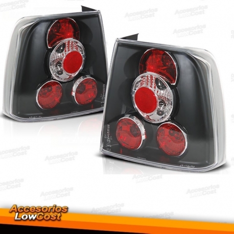FAROLINS TIPO LEXUS / VW PASSAT 3B BERLINA / 96-00 FUNDO PRETO