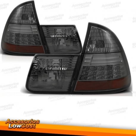 FAROLINS TRASEIROS LED / BMW E46 TOURING 98-05 ESCURECIDOS