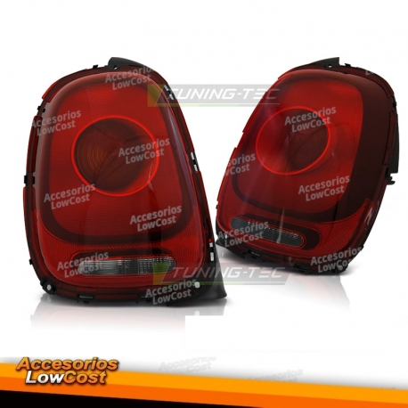 Faros traseros rojo ahumado para Mini Cooper F55 F56 F57 14-