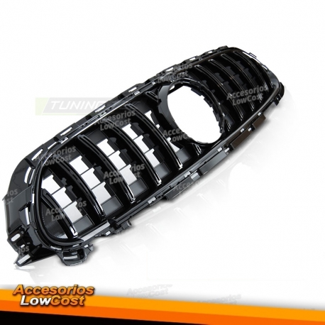 Parrilla deportiva negra para Mercedes W213 20-23