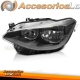 Faro delantero izquierdo negro para BMW F20 F21 11-14