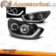 faros IX35 tube ligth fonde negro