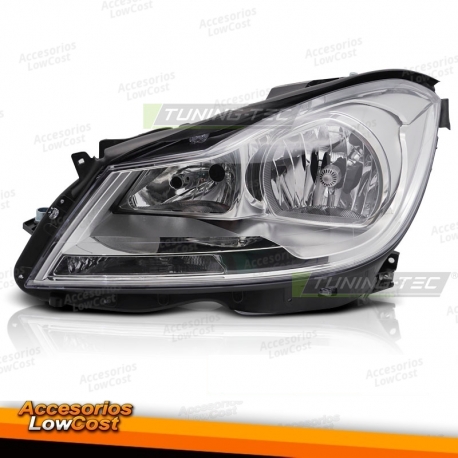 Faro delantero izquierdo para Mercedes W204 11-14