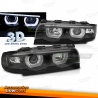 Farois dianteiros LED para BMW E38 94-01