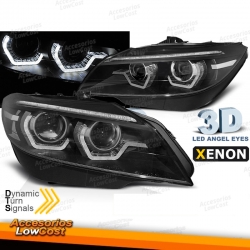 Farois dianteiros xenon para BMW E38 94-01