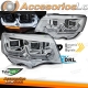 Faros delanteros cromados para Volkswagen T6 20-