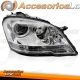 Farol dianteiro dereito para Mercedes W164 09-11