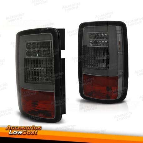 Farois traseiros LED defumados para Volkswagen Caddy 03-14