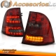 Farois traseiros vermelho defumados para Mercedes Clase M W163 98-05