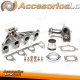 Coletor turbo de aço inoxidável TA Technix com flange T25 Opel AsconaC/AstraF/Calibra/OmegaA/VectraA com motor C20NE + C20ZE