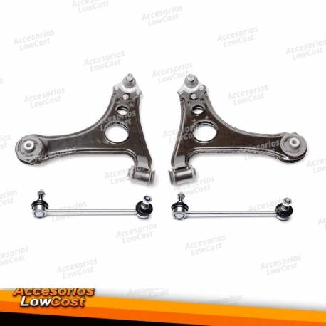 Juego de brazos transversales grandes TA Technix apto para Mercedes Clase A/W168