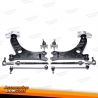 Conjunto de triângulos grandes TA Technix adequados para VW Golf 5 "chapa de aço"