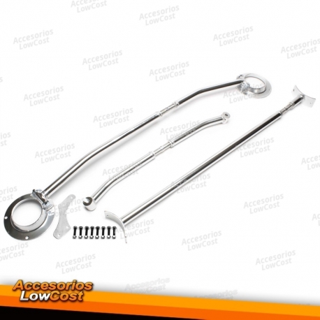 Kit barras de torretas en aluminio para VW Golf II/Jetta II/Corrado