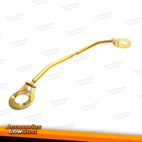 Barra de torretas en aluminio dorado para BMW Serie 3 E36 de 6 cilindros