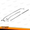 Kit de barras de torreta para Audi A3 8L/Seat Toledo 1M, Leon 1M/Skoda Octavia 1U/VWGolf IV/Bora 1J
