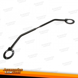 Barra de torreta negra para Audi A3 8P, Seat Leon 1P, Skoda Octavia 1Z, VW Golf 5+6 1K, Scirocco Typ13