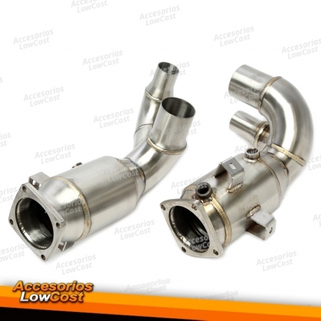 Downpipe TA Technix sin catalizador apto para modelos Porsche 911 Carrera/S tipo 991.2