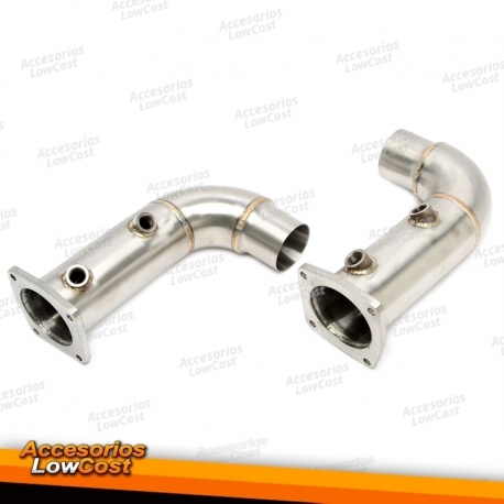 Downpipe TA Technix sem catalisador adequado para Porsche 911 3.8l Turbo Tipo 991