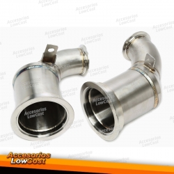 Downpipe TA Technix sem catalisador adequado para Porsche Panamera 4/4S 2.9T com OPF tipo 971