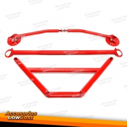 Kit barras de torreta de acero TA Technix adecuado para BMW Serie 3 E30