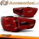 Luzes traseiras Kia Sportage III 10- 04/14 barra LED vermelha fumê