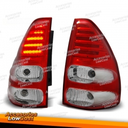Luzes traseiras Toyota Land Cruiser 120 03-09 LED