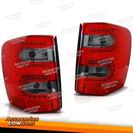 Faros traseros Jeep Grand Cherokee 99-05.05 LED Rojo ahumado