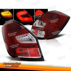 Faros traseros LED para Skoda Fabia II 07-14