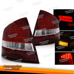 Luzes traseiras LED para Skoda Octavia II 04-12